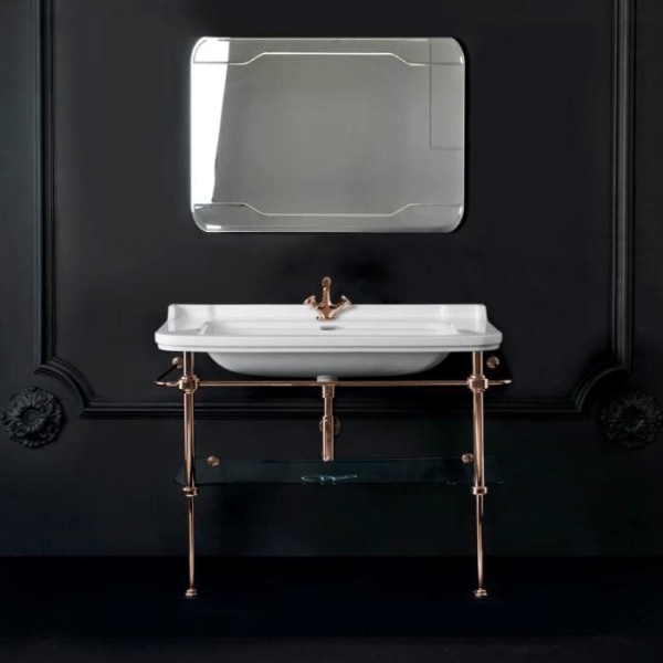 Консоль для раковины KERASAN Waldorf 9203K2oro золото