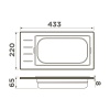 Контейнер OMOIKIRI DC-01-1-LG светлое золото