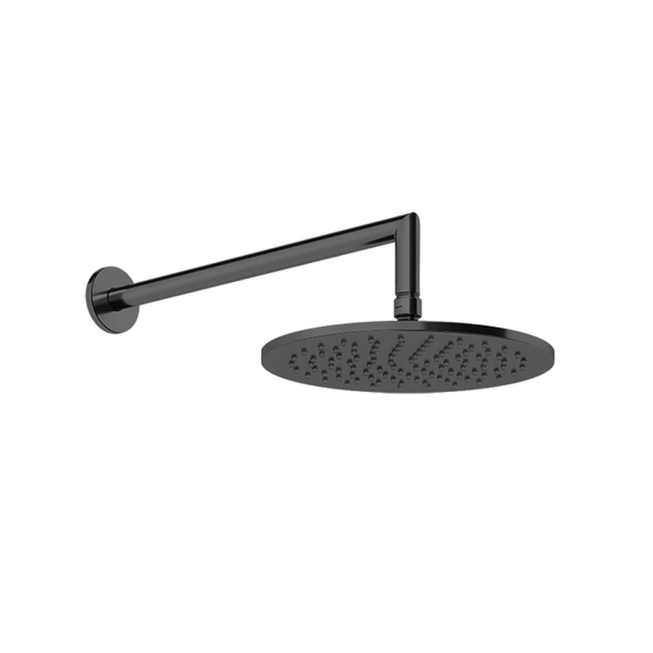 Верхний душ GESSI 63348#707 Ø25 Black Chrome Brushed