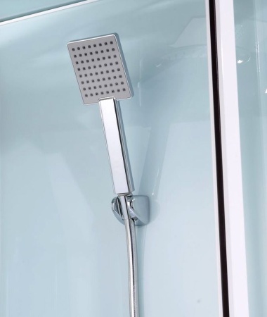 Душевая кабина ORANS SR-86155 L-ED 130x90x220 с гидромассажем, профиль белый