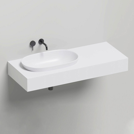 Столешница под раковину SALINI Costa S-Stone 120 матовая