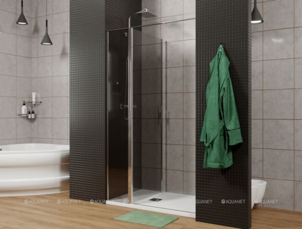 Дверь в нишу или комбинации ALLEN BRAU Priority 3.31001.00G 90x200 стекло тонированное