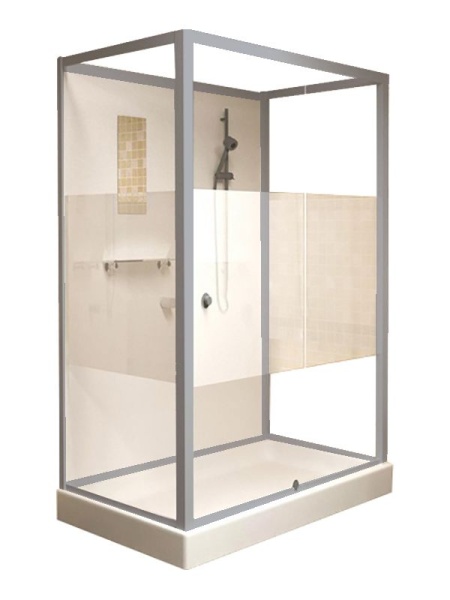 Душевая кабина RGW OLB-207 100х90х205 белый профиль