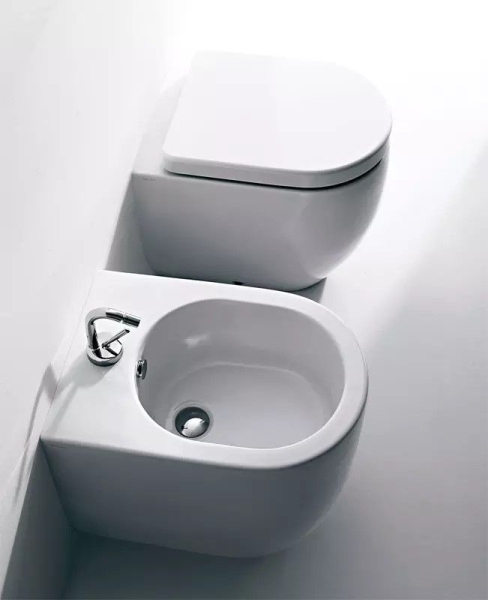 Унитаз приставной KERASAN Flo 311401