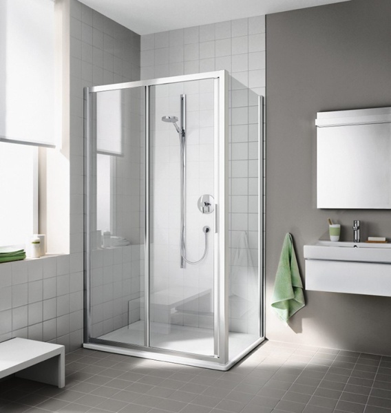 Дверь в нишу или комбинации KERMI Cada XS раздвижная 130x200 L