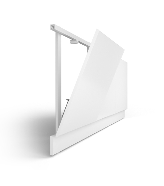 Экран для ванны МЕТАКАМ с откидными дверцами 169x54-58