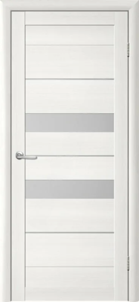 Тренд Т-4 Тренд Дорс дверь межкомнатная EcoTex лиственница белая стекло мателюкс