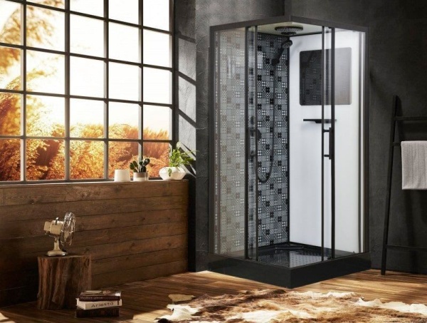 Душевая кабина ESBANO ESB-100 CKR 100x100