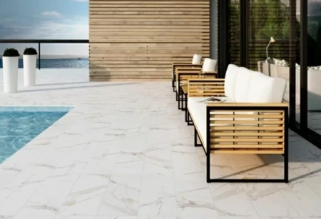Клинкерная плитка Marbles Crema Marfil Tabica 15x120
