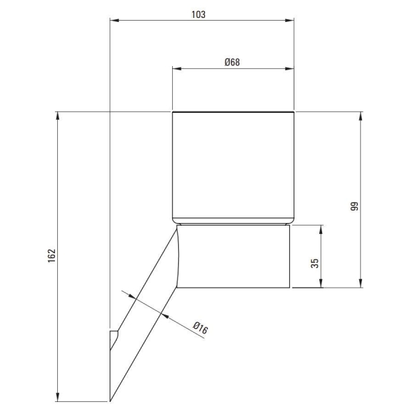 Держатель со стаканом DEANTE Silia ADI_N911 черный матовый