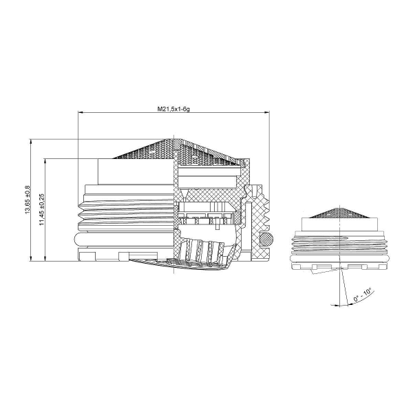Аэратор LEMARK Neoperl Perlator Honeycomb Cache SSR B M21 NP15301-BL