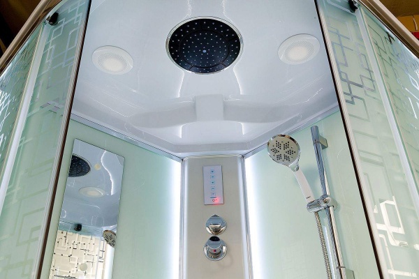 Душевая кабина AVACAN ЕМ4590 LED G 90x90x220