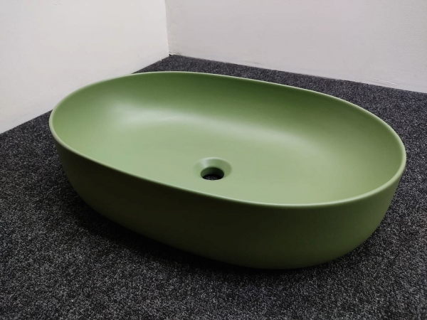 Раковина KERASAN Nolita 60 Verde muschio матовый