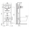 Инсталляция для унитазов OLI 120 Plus Hidroboost 878846