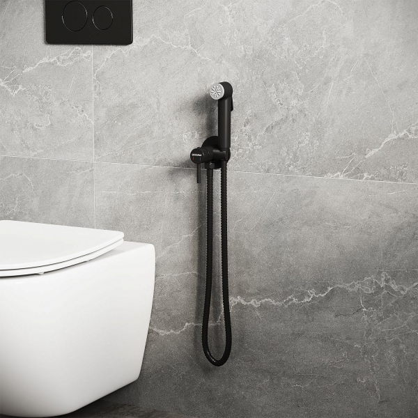 Гигиенический душ GROSSMAN Solis 502.K35.07.210 черный матовый