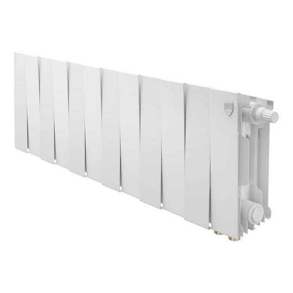 Радиатор ROYAL THERMO PianoForte 200 12С 96/28 НП белый матовый