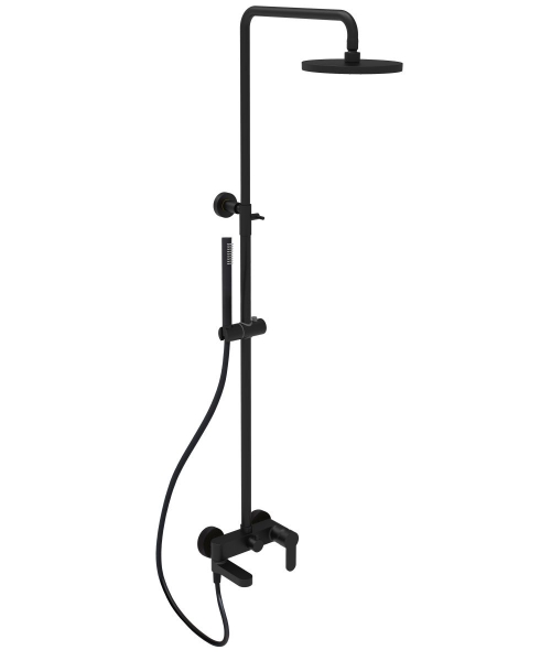 Душевой комплект PAFFONI Light KITCOL632NO71 черный матовый