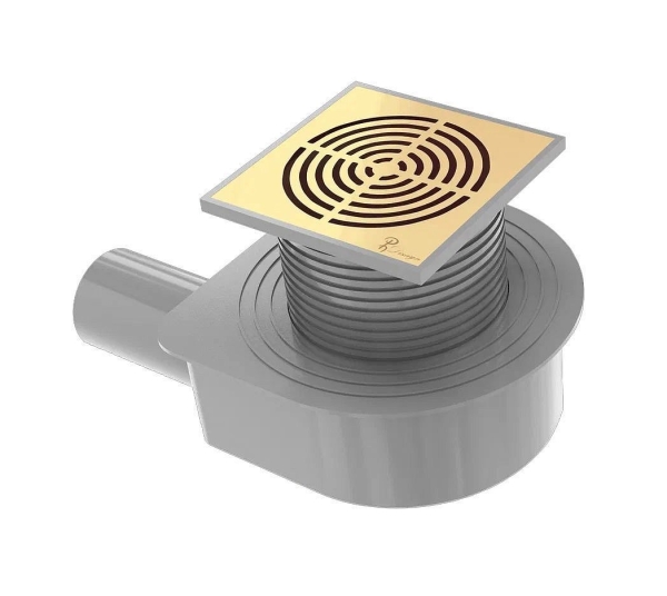 Трап BOHEME Smart Design горизонтальный 10x10 Gold
