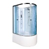 Душевая кабина AVACAN ЕМ4512 L без крыши LED G 120x80x208