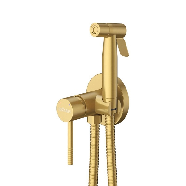 Гигиенический душ CEZARES Relax RELAX-DIF-BORO золото брашированное
