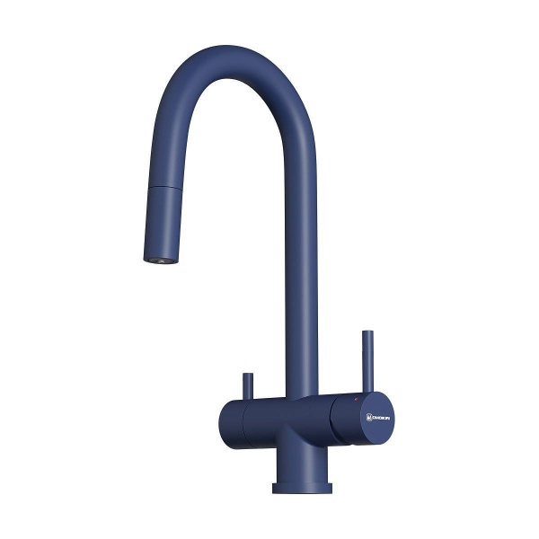 Смеситель для кухни OMOIKIRI Akita-S с выдвиж. изливом и подключ. фильтра 4994438 indigo blue