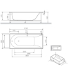 Панель фронтальная для ванн AM.PM Spirit 180х80