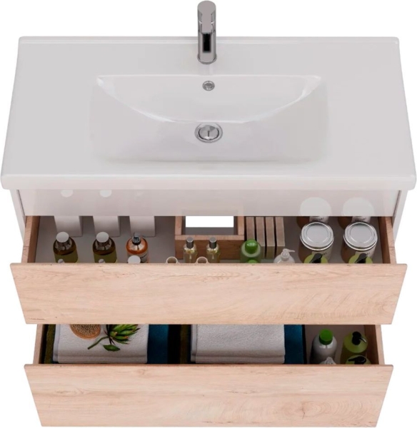 Комплект мебели LEMARK Combi 100 дуб кантри/белый