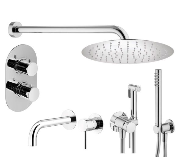 Душевой комплект PLUMBERIA Ixo KITZXOT18CR210