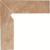 Клинкерная плитка Ilario Beige Плинтус/цоколь левый 2-х элем MAT 30х8,1