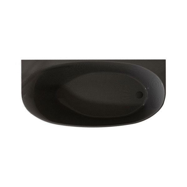 Карбоновая ванна ABBER Karbon AK9004 170x80 черная