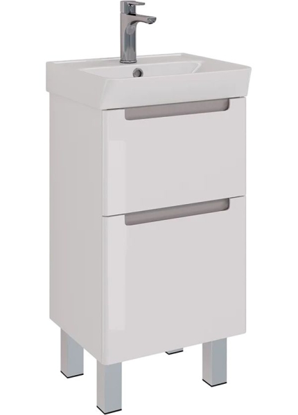 Комплект мебели LEMARK Buno 45 белый/серый матовый