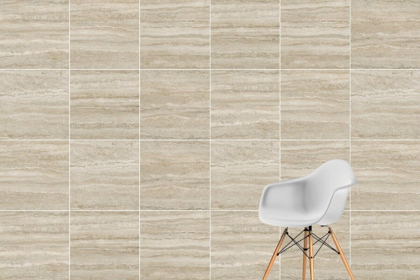 CityStone травертин линейный R10A керамогранит матовый 60х60см Vitra
