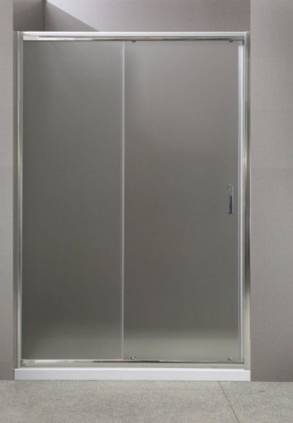 Дверь в нишу BELBAGNO Uno-195 UNO-195-BF-1-150-P-Cr 150x195 стекло Punto