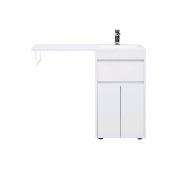 Тумба под раковину AQUANET Токио 48 напольная, белый глянец