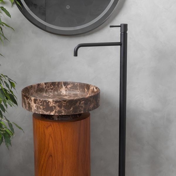 Смеситель для раковины BOHEME Uno 107-B Black