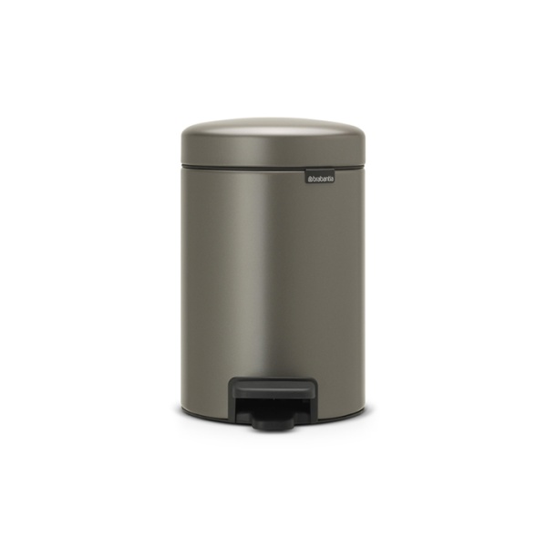 Ведро для мусора BRABANTIA NewIcon 113246 3 л, платиновый