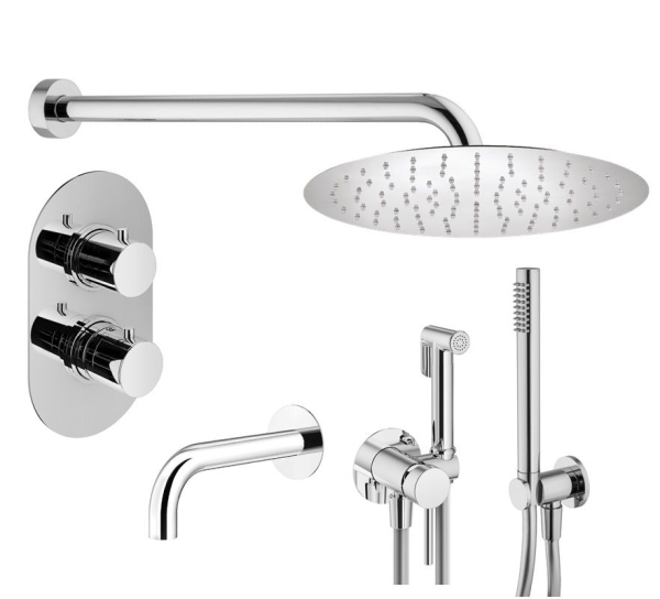 Душевой комплект PLUMBERIA Ixo KITZXOT19CR260