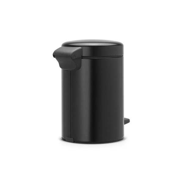 Ведро для мусора BRABANTIA NewIcon 113321 3 л, черный матовый