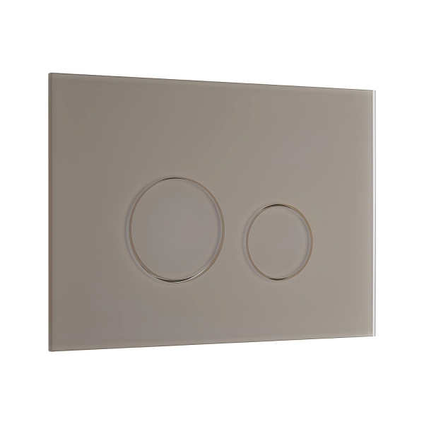Кнопка смыва KK-POL Vitrum Omnes Gelida Orbis 350/PPX/003-00-00 кофе матовый