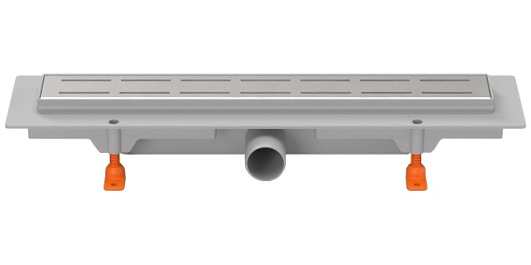 Дренажный канал MCH Line CH 650 L с решеткой и бок. сливом, D40