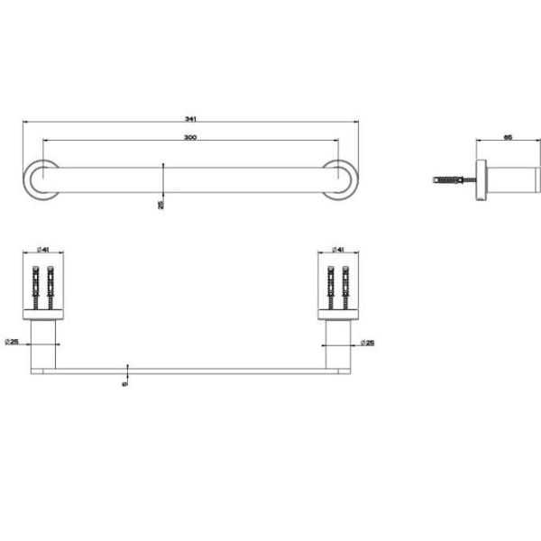Полотенцедержатель GESSI Accessories 38897#031