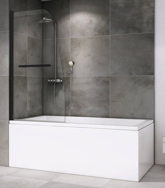 Шторка для ванны ABBER Ewiges Wasser AG50080B 80x140