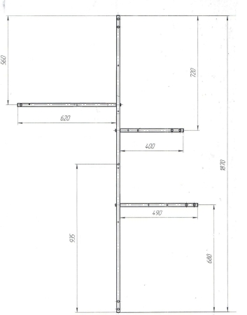 Каркас MARKA ONE Reddy 170х90