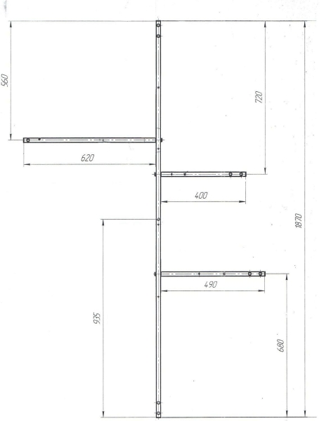 Каркас MARKA ONE Reddy 170х90