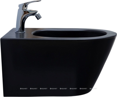 Биде подвесное AQUANET Lake-B2 316464 черный матовый