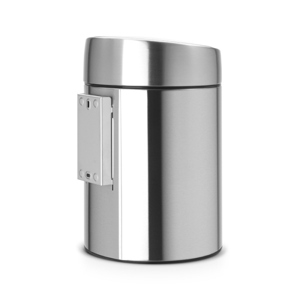 Ведро для мусора BRABANTIA Slide Bin 5 л, сталь матовая