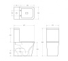 Чаша унитаза BELBAGNO Ardente-R BB02093CPR