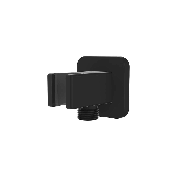 Шланговое подсоединение VINCEA VSC-32MB с держателем душа, черный матовый