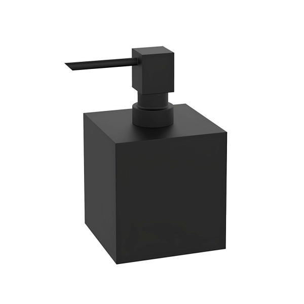 Дозатор жидкого мыла DECOR WALTHER Cube DW 475 825060 черный матовый