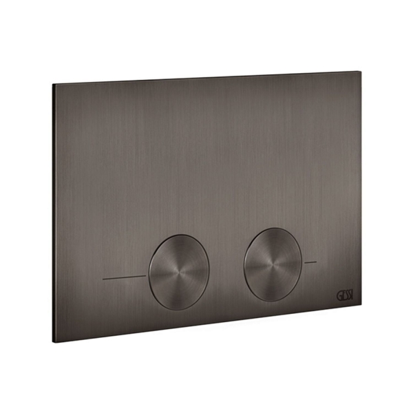 Кнопка смыва GESSI Technical 54617#707 черный брашированный